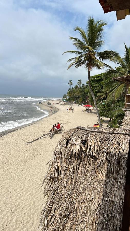 Palm Beach Hostal Guachaca Dış mekan fotoğraf